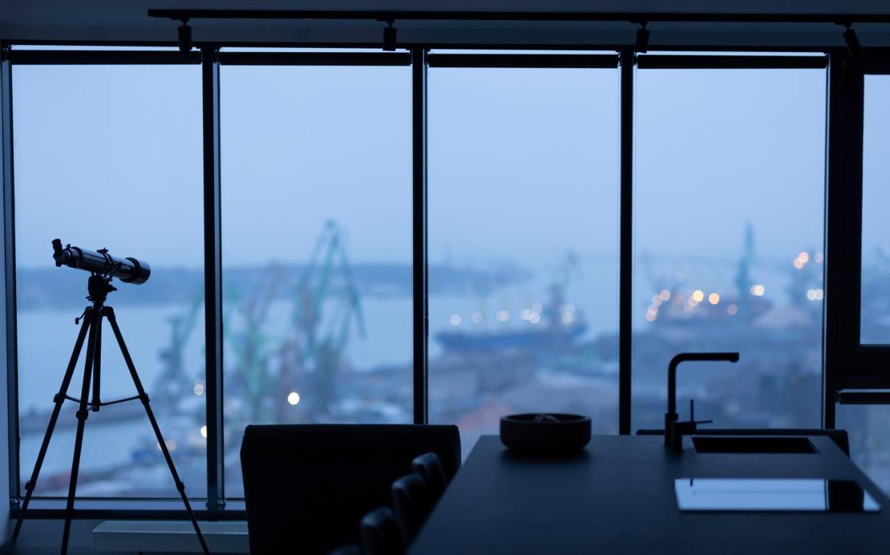 Apartament Sky Garden Penthouse Kłajpeda Zewnętrze zdjęcie